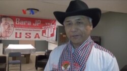 Relawan Jokowi Antusias Menyambut Presiden RI