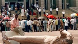 Reportage de Ngouela Ngoussou à Brazzaville pour VOA Afrique