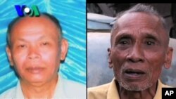 តា ទិត (ឆ្វេង) ជា​អតីត​ប្រធាន​ស្តីទី​តំបន់​ពាយ័ព្យ និងតា អាន ឬ ​អោម អាន (ស្តាំ) ជា​អតីត​អនុប្រធាន​តំបន់​មជ្ឈិម​ ឬ​ខេត្ត​កំពង់ចាម។