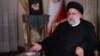 Presiden Iran Ebrahim Raisi saat wawancara dengan jaringan televisi berita milik negara Qatar Al-Jazeera di Teheran. (Foto: AFP)