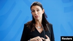 新西兰总理杰辛达·阿德恩(资料照片)