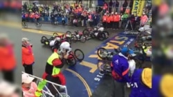 Boston Marathon Wheelchair Race