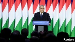 Mađarski premijer Orban drži svoj godišnji govor o stanju nacije u Budimpešti