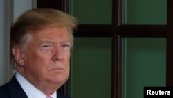 Presiden Amerika Serikat Donald Trump di Gedung Putih, Washington, D.C., 9 April 2019. (Foto: dok).