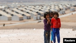 Iordaniyadagi suriyalik qochqin bolalar