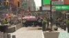 Une voiture renverse des piétons à Times Square