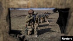 سرباز اوکراینی در دونتسک. آرشیو