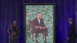 Barack Obama Portrait Unveiled at Smithsonian