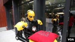 რობოტი ედი თბილისის ტექნოპარკის გახსნაზე