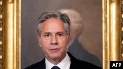 토니 블링컨 미 국무장관이 지난 13일 워싱턴 D.C. 시내 미 국무부 청사에서 발언하고 있다. (자료사진)