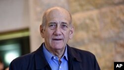 Mantan Perdana Menteri Israel Ehud Olmert.