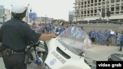 រូបភាពនៃប៉ូលីសនៅទីក្រុង Dallas