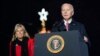 Biden Nyalakan Lampu Pohon Natal Nasional