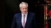 British Conservative party lawmaker Boris Johnson leaves a TV station after giving an interview in London, June 14, 2019. 