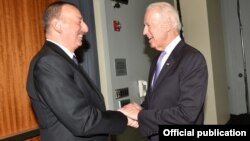 Cozef Bayden və İlham Əliyev 