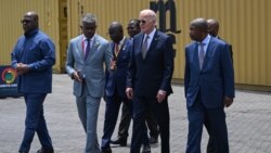 ባይደን የአንጎላን የሎቢቶ ወደብ ጎበኙ