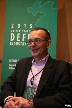 美台商业协会会长韩儒伯（美国之音钟辰芳拍摄）