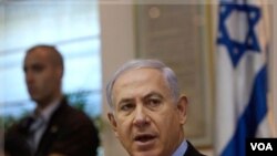 PM Benjamin Netanyahu memimpin rapat mingguan kabinet Israel di Yerusalem (foto: dok).