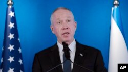 یوآف گالانت، وزیر دفاع اسرائیل