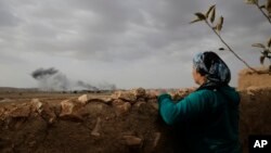 Turkiya-Suriya chegarasida