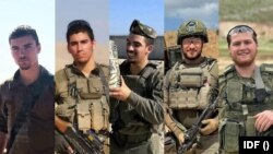 ارتش اسرائیل عکس‌های پنج سرباز کشته‌شده در غزه را منتشر کرد. 