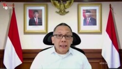 Kepala BRIN Laksana Tri Handoko mengatakan BRIN sedang mengembangkan teknologi penghancur limbah medis dengan skala kecil dan mobile. (Foto: VOA)