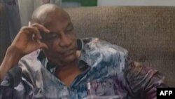 Le président de la Guinée, Alpha Condé, après sa capture par des putschistes, le 5 septembre 2021.