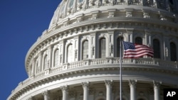 미국 워싱턴의 연방 의회 건물.