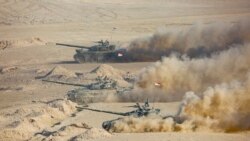 Afg'on chegarasi yaqinida Rossiya, O'zbekiston va Tojikiston harbiy mashg'ulotlari jarayoni. 10-avgust, 2021.