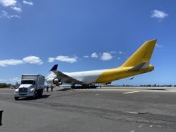 한국에서 발굴된 한국전 참전 미군 유해 6구도 26일 하와이로 송환됐다. 사진제공=제니 진 박사.