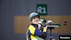 미국의 기니 트레셔 선수가 6일 공기소총 결선에서 우승해 리우 올림픽 첫 금메달 수상자이자 미국팀에 첫 금메달을 선사했다. 