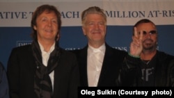 Пол Маккартни, Дэвид Линч и Ринго Старр