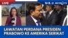 Laporan VOA untuk MetroTV: Lawatan Perdana Presiden Prabowo ke Amerika Serikat
