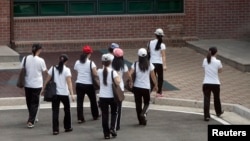 한국에 정착한 탈북민들은 하나원에서 정착 지원 교육을 받아야 한다. (자료사진)