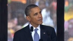 Obama Eulogizes Mandela