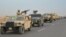 Egyptian Army's armored vehicles are seen on a highway to North Sinai during a launch of a major assault against militants, in Ismailia, Egypt, in this undated handout picture from the Ministry of Defense, Feb. 9, 2018.