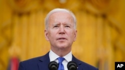조 바이든 대통령이 8일 세계 여성의 날을 맞아 백악관에서 연설을 했다.