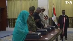 አባላት ሓድሽ ቤት ምኽሪ ሉኡላዊነት ሱዳን ቃለ መሓላ ፈጺሞም