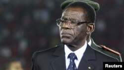 Teodoro Obiang Nguema Mbasogo le 21 janvier 2012. (VOA)