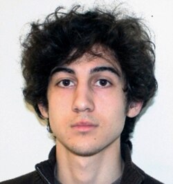 FILE - Dzhokhar Tsarnaev, convicted of carrying out the April 2013 Boston Marathon bombing attack, is seen in this photo released April 19, 2013, by the Federal Bureau of Investigation.