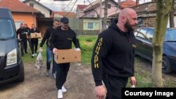 Srđan Letić, krajnje desno. Foto: Facebook, screenshot