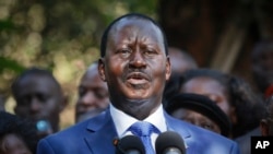 Kandidat presiden Kenya yang kalah dalam pemilu, Raila Odinga,menunda pengajuan gugatannta ke pengadilan (Foto: dok).