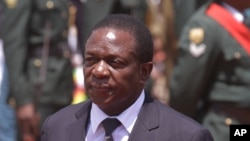 Emmerson Mnangagwa, l'ancien ministre de la justice avait été nommé vice-présidente du Zimbabwe en remplacement de Joice Mujuru.