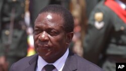 Emmerson Mnangagwa, le nouveau vice-président du Zimbabwe et potentiel remplaçant de Robert Mugabe.