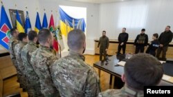 Shugaban Ukraine Volodymyr Zelenskiy da jami'an tsaron kasar