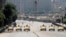 Egyptian army soldiers in armored vehicles block Tahrir Square in Cairo, August 23, 2013. 
