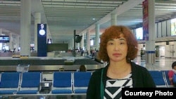 香港居民王艳上访北京被拒入境后返回香港(六四天网)