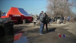亲俄人士在乌克兰东端设检查站