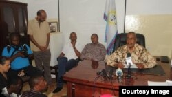 Le chef de l'opposition à Zanzibar, Seif Shariff Hamad.