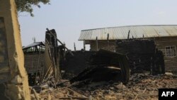 Pene na bato zomi bakufaki ntango babundi bafundami kozala ba ADF ba tumbaki ndako mingi na Rwangoma, Beni, Nord-Kivu, 1er juin 2021.